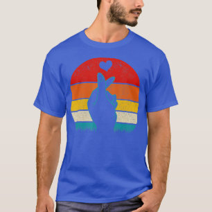 KPop Heart Hand Symbol KDrama Korean Pop Vintage F T-Shirt