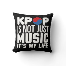 Kpop Is My Life Slogan Graphics (dark)