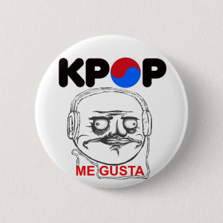 KPop Me gusta Meme, i like Pinback Button