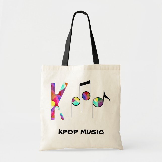 KPOP music bag! Tote Bag (Front)