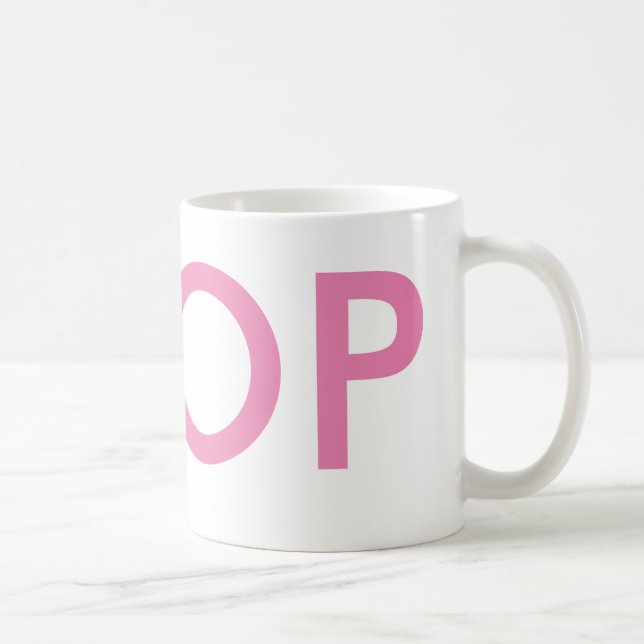 Kpop | Music Fan Gift pink Coffee Mug (Right)