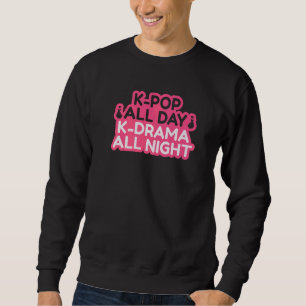 Kpop Music K Drama Korean Finger Heart Keto Girl G Sweatshirt