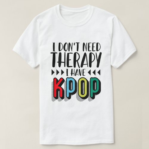 KPOP Therapy Boyfriend Men size T_Shirt