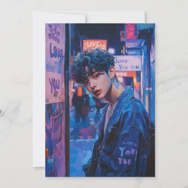 KPop Valentine Card (Front)