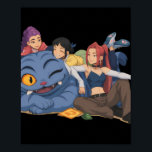 Kpops Demons Hunters In Anime Style Fan Art Huntri Poster<br><div class="desc">Kpops Demons Hunters In Anime Style Fan Art Huntrixs And Derpy Tiger</div>