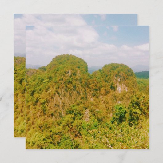 Krabi Mountains - Thailand (Front/Back)