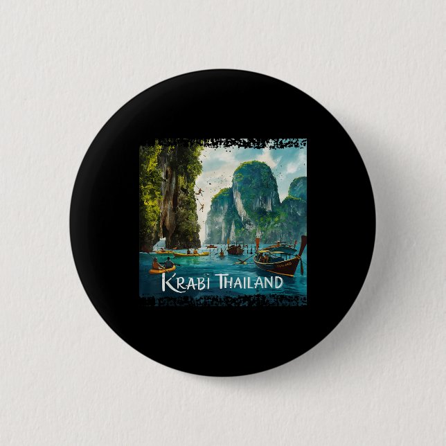 Krabi Thailand _1  Button (Front)