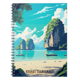 Krabi Thailand Beach Paradise Travel Notebook