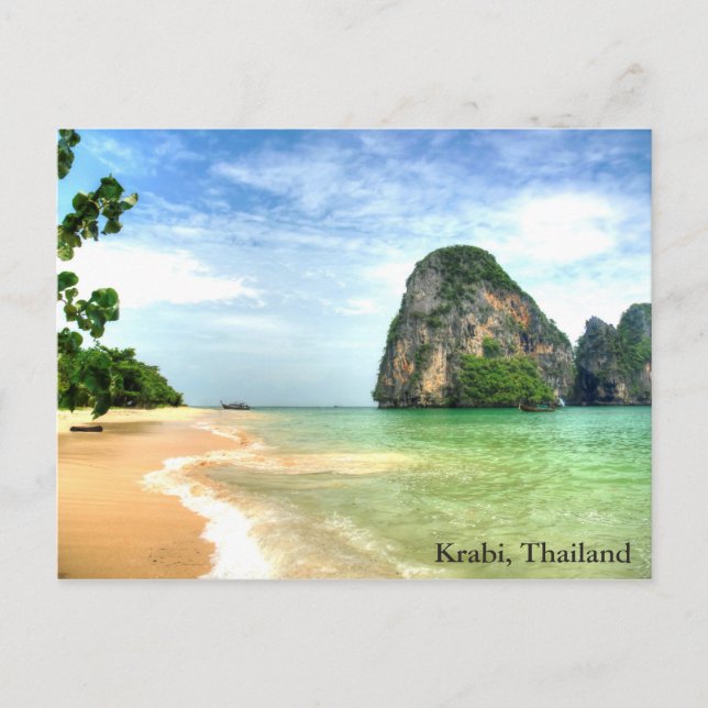 Krabi, Thailand Postcard (Front)