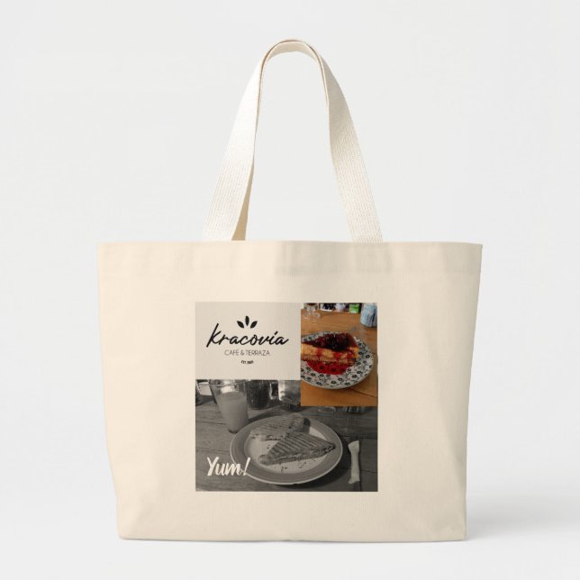 Kracovia Cafe Tote – Celebrate Flavor (Front)