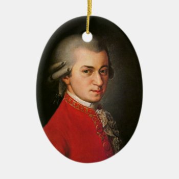 Krafft Mozart Portrait Classical Music Decoration by LiteraryLasts at Zazzle