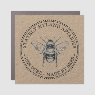 Kraft APIARY MAGNET 100% PURE MADE BY BEES Honey