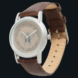KRAFT APIARY WATCH 100% PURE MADE BY BEE Beekeeper<br><div class="desc">Simulated Kraft Logo with vintage honeybee. Great for promoting your apiary name and honey products !</div>