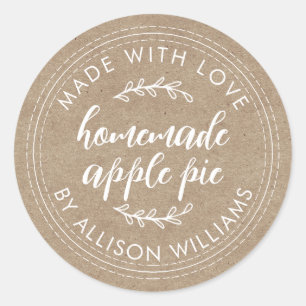 Kraft Apple Pie Food Label