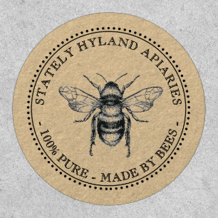 Kraft Bee Honey Patch for Beekeepers