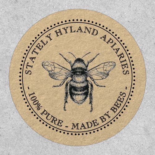 Kraft Bee Honey Patch for Beekeepers 