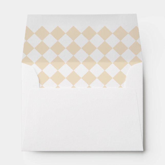 Kraft-Colored Diamond Envelopes (Back (Bottom))