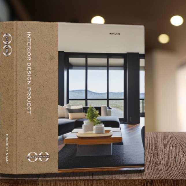 Kraft Company Logo Design Project Photo 3 Ring Binder (Creator Uploaded)