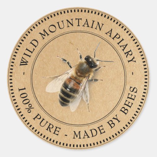 Kraft Honeybee Product Label