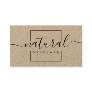 Kraft Organic Natural Spa Skincare Soap Business Card