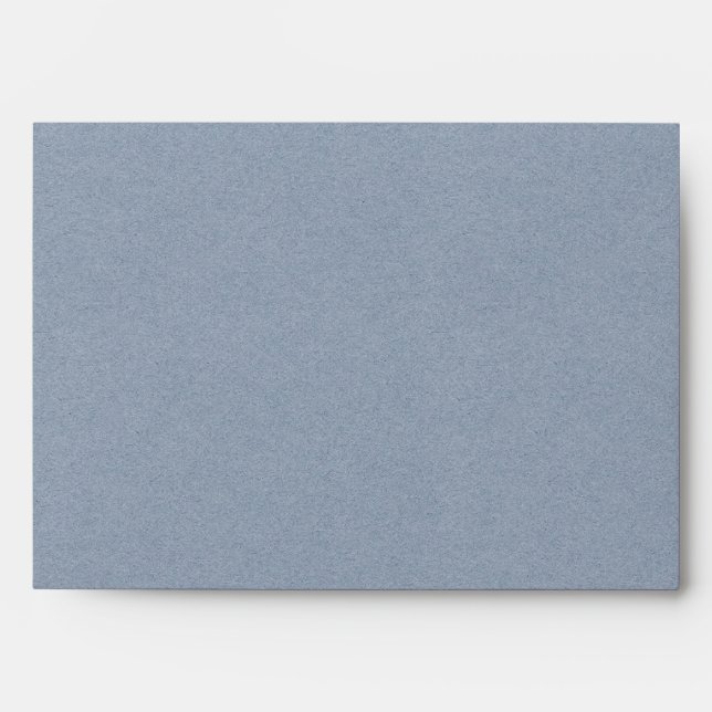 Kraft Paper Envelope in ocean blue (Front)