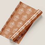 Kraft Paper  Ginger Bread House Name Christmas<br><div class="desc">Kraft Paper Ginger Bread House Name Christmas Gift Wrapping Paper Sheets . .The design has space to add family name. It is a set of 3 sheets with different designs . . Need further changes? Simply click the “Message Designer” button on this page to get in touch with me —...</div>