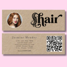 Kraft Paper Neutral Organic Hair Stylist Photo Qr 