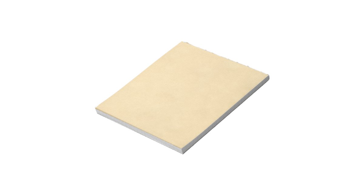 Kraft Paper Notepad Zazzle