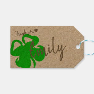 Kraft Paper Simple Plain Handmade Gifts Signature Gift Tags