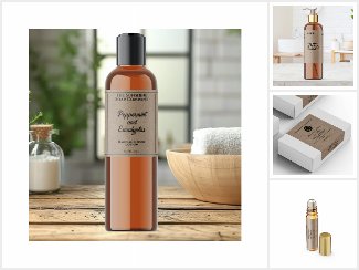 Kraft Paper Style Soap and Cosmetics Packaging