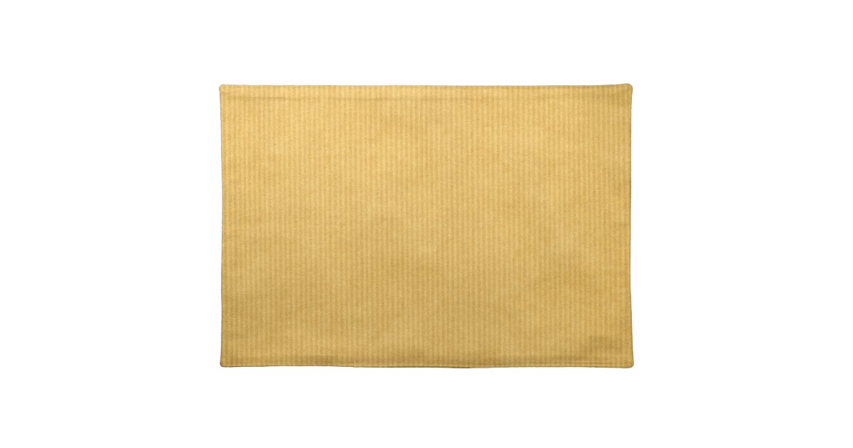 Kraft Paper Texture Placemat Zazzle