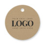 Kraft Style Rectangle Logo Simple Minimal Business Favor Tags