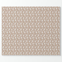 Kraft Winter White Christmas Elegant Wrapping Pap Wrapping Paper