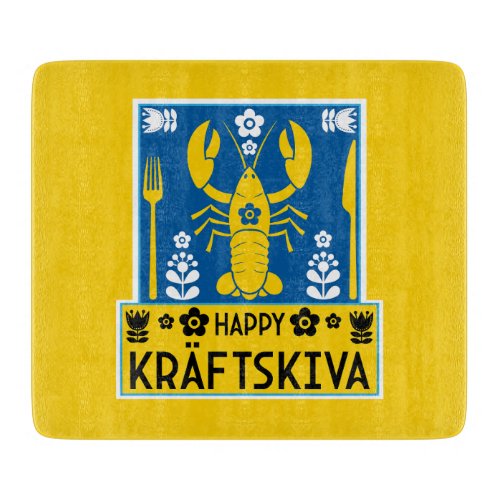 Krftskiva _ Swedish Crayfish Party Cutting Board