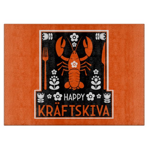 Krftskiva _ Swedish Crayfish Party Cutting Board