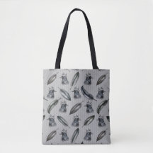 Krähen Crows Raben Feathers bag Tote Bag