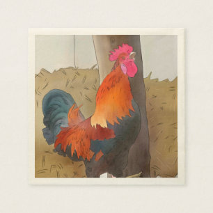 Krähender Napkins