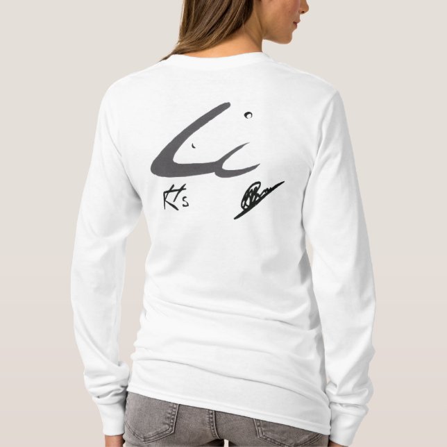 KRAHS DESIGN LOGO LADIES HOODIE T-Shirt (Back)