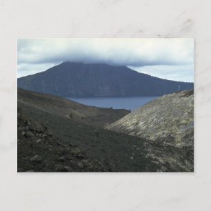 Krakatoa volcano island, Indonesia Postcard