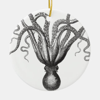 Krake / The Kraken Ceramic Ornament