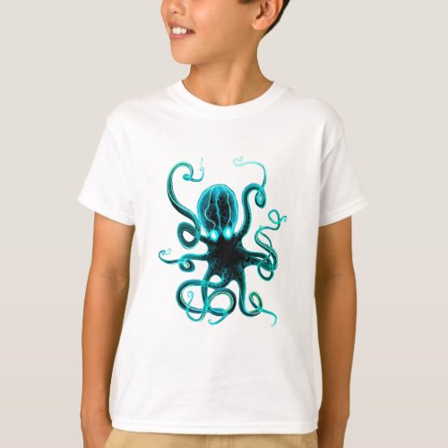 Kraken_Aqua T_Shirt