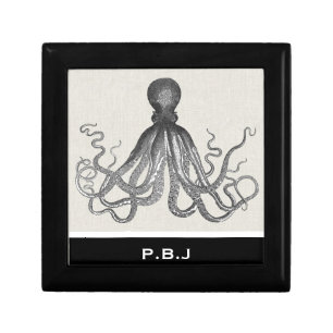 Kraken - Black Giant Octopus / Cthulu Gift Box