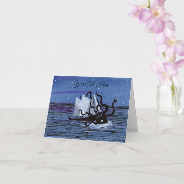 Kraken Card (Orchid)