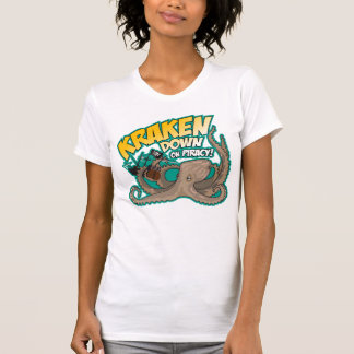Kraken Down On Piracy T-Shirt
