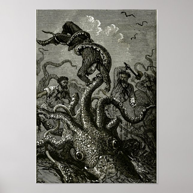 Kraken from 20000 Leagues Under the Sea Poster (Front)