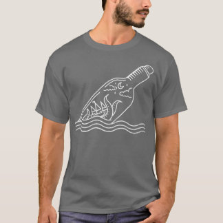 Kraken in a bottle T-Shirt