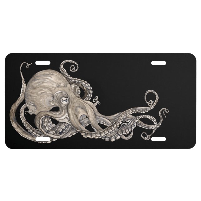 Kraken License Plate (Front)