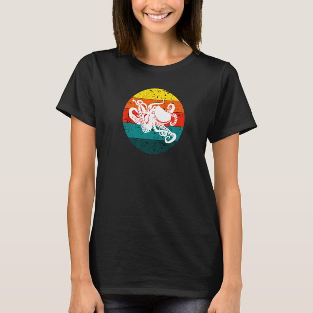 Kraken Octopus Cthulhu Octopi   T-Shirt (Front)
