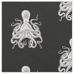 Kraken Octopus Steampunk fabric Ocean