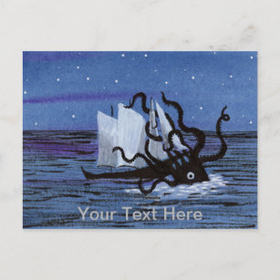 Kraken Postcard